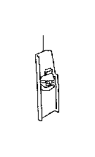View PLATE SUB-ASSEMBLY,  FRONT SHOULDER BELT ANCHOR,  LEFT Full-Sized Product Image 1 of 4