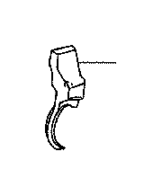 View Seat Back Recliner Adjustment Mechanism Cover (Left, Rear) Full-Sized Product Image 1 of 3