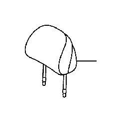 View Headrest (Front) Full-Sized Product Image