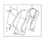View Seat Back Cushion Cover (Right, Front) Full-Sized Product Image 1 of 1
