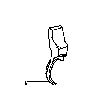View Seat Back Recliner Adjustment Mechanism Cover (Left, Rear) Full-Sized Product Image