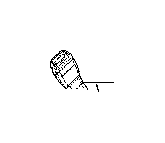 View Seat Belt Receptacle (Right, Front) Full-Sized Product Image