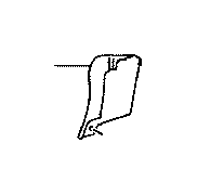 View PROTECTOR,  RECLINING COVER,  RIGHT Full-Sized Product Image 1 of 3
