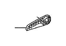 View Seat Back Recliner Adjustment Handle (Right) Full-Sized Product Image