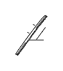 View Windshield Molding (Left, Lower) Full-Sized Product Image