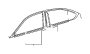 View Door Belt Molding (Right, Front) Full-Sized Product Image