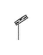 View CLIP,  WINDSHIELD OUTSIDE MOULDING,  NO. 1 Full-Sized Product Image