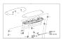 View 768870E040 Full-Sized Product Image for your 2016 Lexus RX 350   