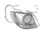 View LENS,  REAR COMBINATION LAMP,  LEFT Full-Sized Product Image