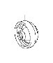 View Headlight Bulb Cap Full-Sized Product Image