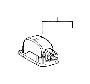 View LAMP ASSEMBLY,  LUGGAGE COMPARTMENT,  NO. 1 Full-Sized Product Image