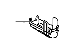 View COVER,  RELAY BLOCK,  LOWER,  NO. 3 Full-Sized Product Image