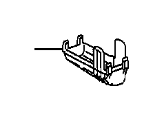 View COVER,  RELAY BLOCK,  LOWER,  NO. 3 Full-Sized Product Image 1 of 4