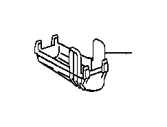 View COVER,  RELAY BLOCK,  LOWER,  NO. 3 Full-Sized Product Image