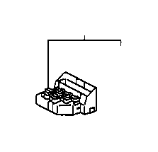 View 8921150010 Full-Sized Product Image for your 2001 Lexus LS 430   