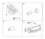 View 12 Volt Accessory Power Outlet Cover (Rear) Full-Sized Product Image