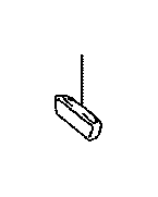 View Power Seat Switch Knob (Right) Full-Sized Product Image