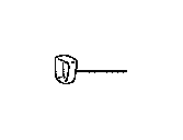 View Power Seat Switch Knob (Left) Full-Sized Product Image