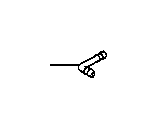View Headlight Washer Hose Connector Full-Sized Product Image
