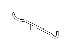 View Windshield Washer Hose (Rear) Full-Sized Product Image