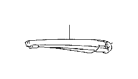 View Back Glass Wiper Arm (Rear) Full-Sized Product Image 1 of 1