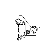 View Headlight Washer Pump Full-Sized Product Image