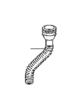 View Washer Fluid Reservoir Filler Pipe Full-Sized Product Image