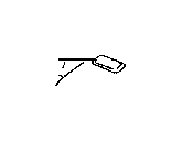 View Headlight Washer Nozzle (Left) Full-Sized Product Image 1 of 2