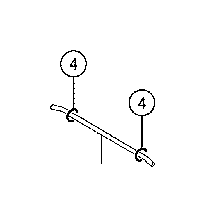 View HOSE,  WINDSHIELD WASHER (FROM JOINT TO JOINT),  NO. 4 Full-Sized Product Image
