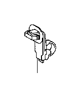 View Headlight Washer Hose Clamp Full-Sized Product Image