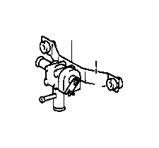 Lexus LS 400 Hvac heater control valve. Air, conditioning, electrical ...