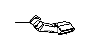 View DUCT SUB-ASSEMBLY,  HEATER TO REGISTER,  NO. 5 Full-Sized Product Image 1 of 1