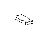 View Instrument Panel Air Duct (Left, Rear) Full-Sized Product Image