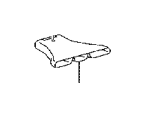 View Instrument Panel Air Duct (Rear) Full-Sized Product Image