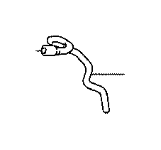 View A/C Evaporator Drain Full-Sized Product Image