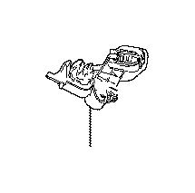 View A/C Refrigerant Line Bracket Full-Sized Product Image
