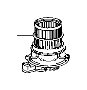 View MOTOR SUB-ASSEMBLY,  BLOWER WITH FAN Full-Sized Product Image 1 of 10