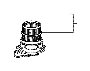 View MOTOR SUB-ASSEMBLY,  BLOWER WITH FAN Full-Sized Product Image 1 of 4
