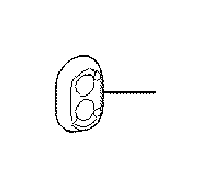 View HVAC Heater Core Grommet Full-Sized Product Image