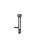 View Engine Cylinder Head Bolt Full-Sized Product Image