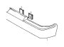 View License Plate Bracket (Left, Front) Full-Sized Product Image