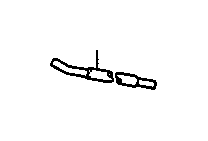 View HOSE,  FUEL,  NO. 1(FOR RETURN TUBE,  NO. 1) Full-Sized Product Image 1 of 2