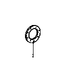 View Differential Side Gear Thrust Washer (Front, Rear) Full-Sized Product Image