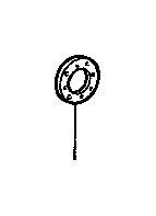 View Differential Side Gear Thrust Washer (Front, Rear) Full-Sized Product Image