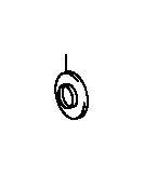 View RACE,  THRUST BEARING (FOR INPUT SHAFT REAR) Full-Sized Product Image