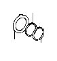 View RING,  CLUTCH DRUM OIL SEAL Full-Sized Product Image