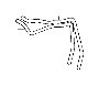 View Power Steering Reservoir Hose Full-Sized Product Image