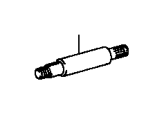 View SHAFT,  VANE PUMP Full-Sized Product Image