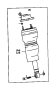 View CYLINDER ASSEMBLY,  PNEUMATIC,  REAR LEFT WITH SHOCK ABSORBER Full-Sized Product Image 1 of 1