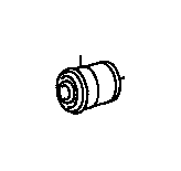 View Suspension Control Arm Bushing (Rear) Full-Sized Product Image 1 of 1